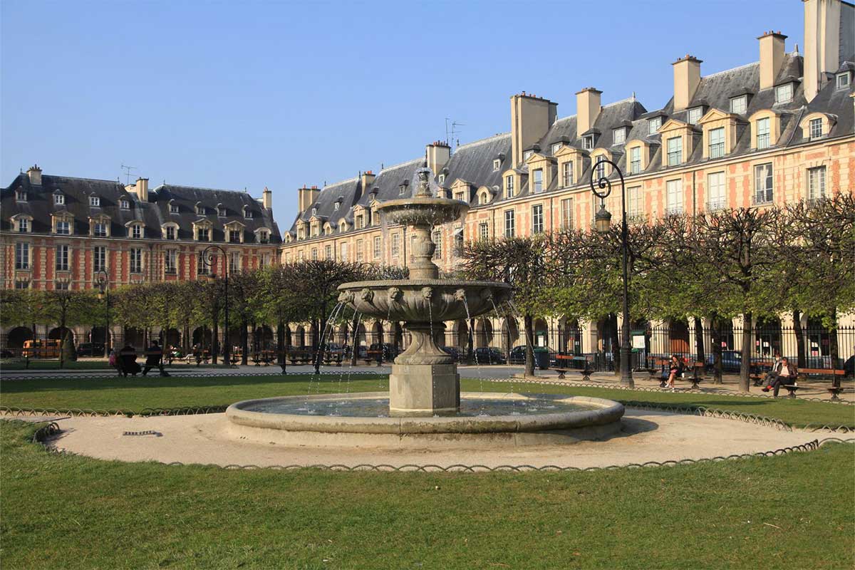 La place des vosges