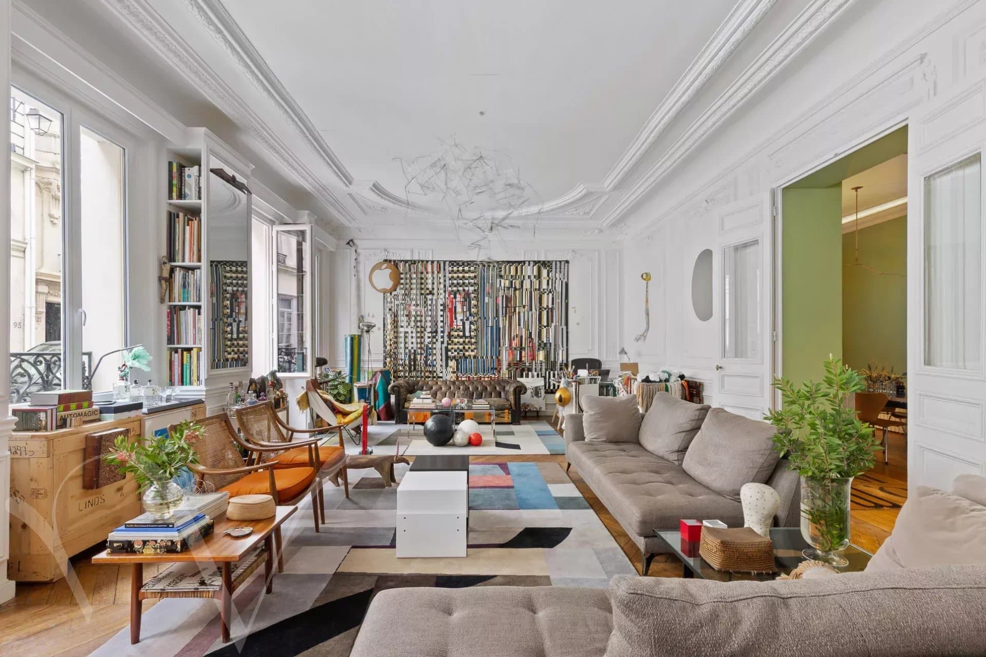 Bel Appartement à Vendre Rue de Solférino 3 chambres  – bel immeuble, Musée d&rsquo;Orsay 75007