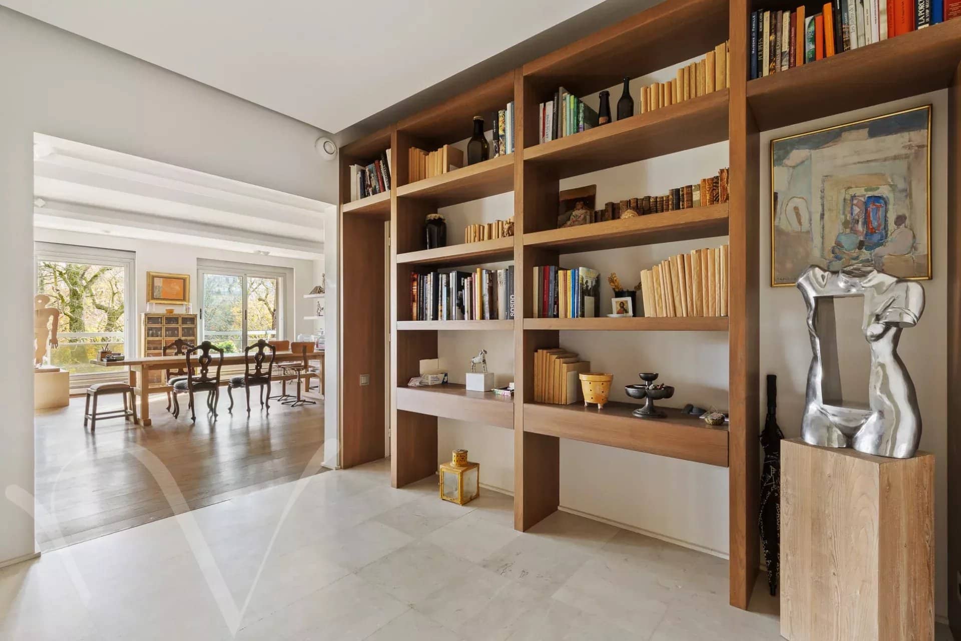 Jardin du Ranelagh, appartement familial et de réception à vendre avec quatre chambres