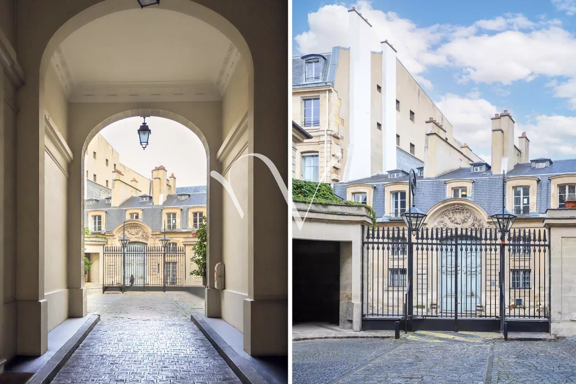 A louer Paris 75007 Appartement vide rue de Varenne  3 chambres