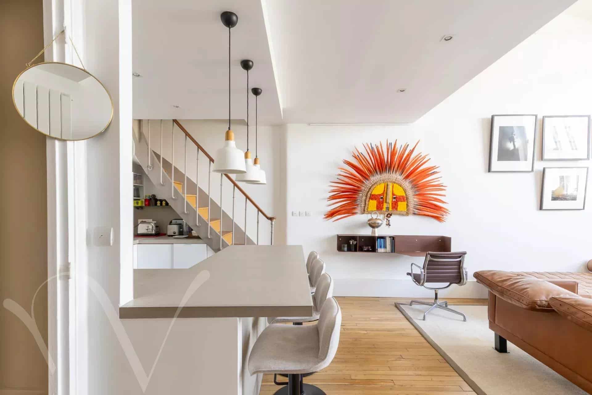 Atelier d&rsquo;artiste dernier étage à vendre au coeur du Faubourg St Germain – Paris 7e